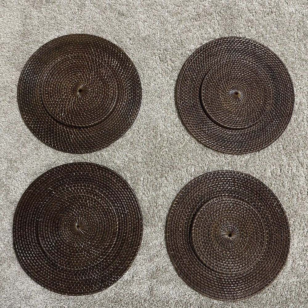 SOLD***Bamboo Chargers